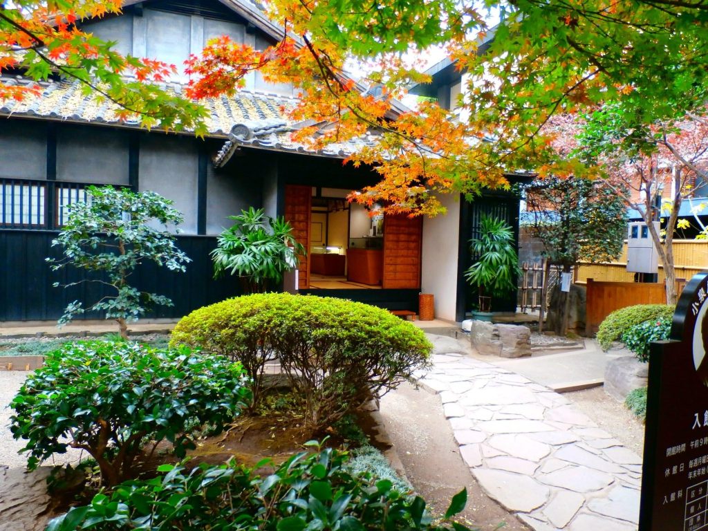 小泉八雲（ラフカディオ・ハーン）が明治24年、五高（現熊本大学）の英語教師として赴任し、最初の１年を過ごした家