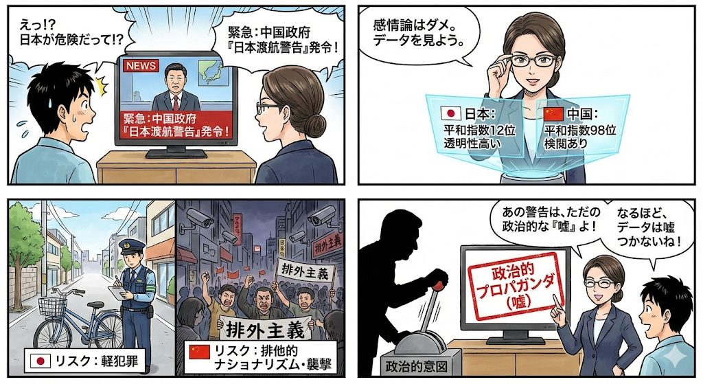 習近平の嘘とは？中国と日本、治安はどっちが危ないのか徹底比較
